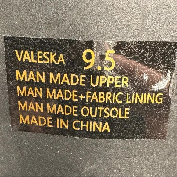 Yellow Box Valeska Black Ankle Boots Women’s Size 9.5 - Picture 10 of 10